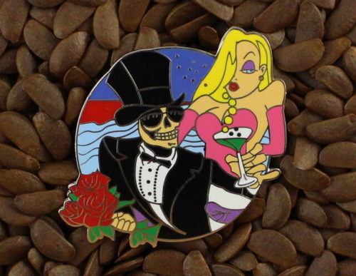 Jessica Rabbit Pins Grateful Dead Pin Sir Skull Roses And Cocktail Badge