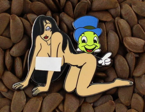 Jessica Rabbit Pins Jiminy Cricket Pin