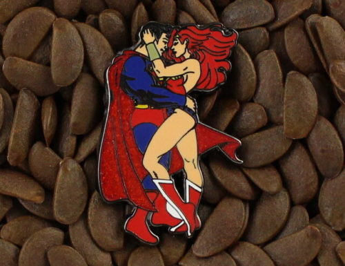 Jessica Rabbit Pins Super Man & Woman Pin