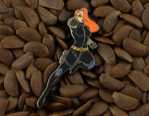 Jessica Rabbit Pins Black Widow Pin