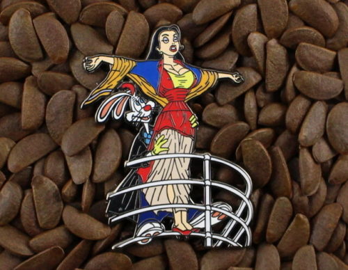 Jessica Rabbit & Riger Pins Romantic Titanic Pin