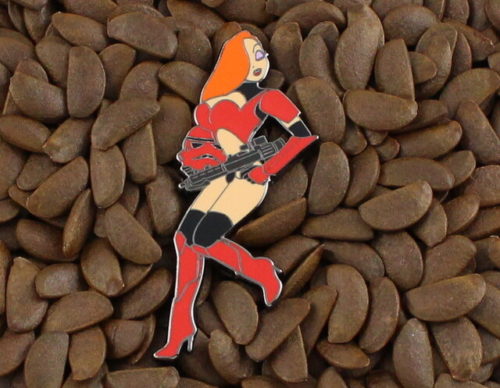 Jessica Rabbit Pins Storm Trooper MG34 Blaster Pin Badge