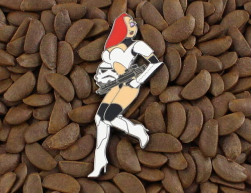 Jessica Rabbit Pins Storm Trooper MG34 Blaster Pin Badge