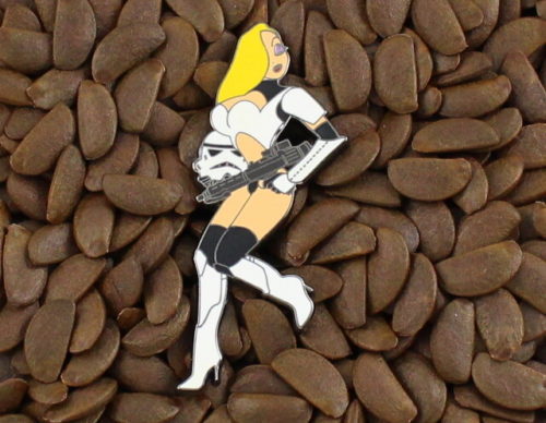 Jessica Rabbit Pins Storm Trooper MG34 Blaster Pin Badge