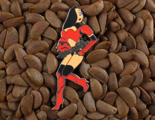 Jessica Rabbit Pins Storm Trooper MG34 Blaster Pin Badge
