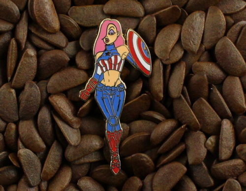 Jessica Rabbit Pins Captain America The Avengers Pin
