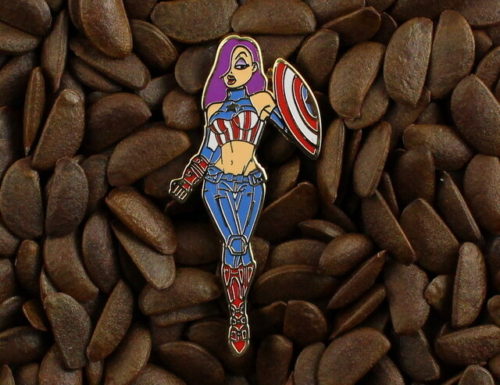 Jessica Rabbit Pins Captain America The Avengers Pin