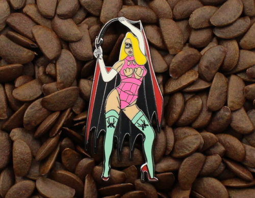 Jessica Rabbit Pins Dominatrix Spider Stockings Pin