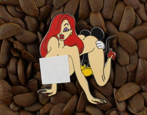 Jessica Rabbit Pins Fantasy Pin Mickey Behind