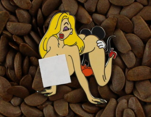 Jessica Rabbit Pins Fantasy Pin Mickey Behind