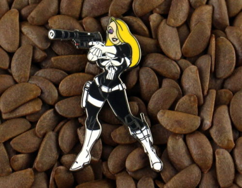 Jessica Rabbit Pins The Punisher Super Hero Pin