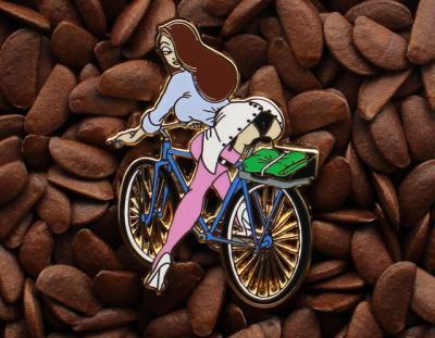 Jessica Rabbit Pins School Girl Bicycle Pin - Image 4