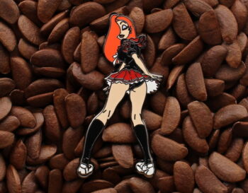 Jessica Rabbit Pins Fantasy School Girl Panties Pin Tongue Tattoo