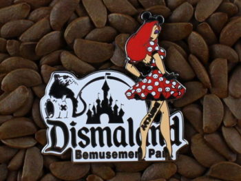 Jessica Rabbit Pins Banksy Dismaland Bemusement Park Pin