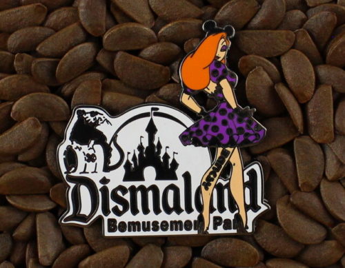 Jessica Rabbit Pins Banksy Dismaland Bemusement Park Pin