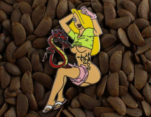 Jessica Rabbit Pins Fantasy Pin Dragon And Girl With Dragon Tattoo Badge