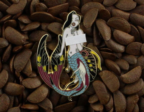 Jessica Rabbit Pins Fantasy Pin Mermaid Badge