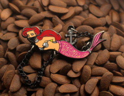 Mermaid Ariel Pins Mask Bondage Anchor Pin - Image 5