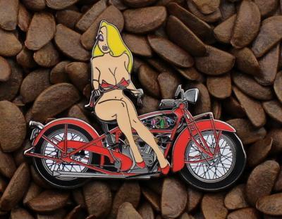 Jessica Rabbit Pins Fantasy Motorcycle Bobber Chopper Pin - Image 2