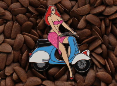 Jessica Rabbit Pins Motorcycle Scooter Pin