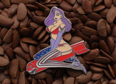 Jessica Rabbit Pins World War II Nose Art Bombs Away Pin - Image 4