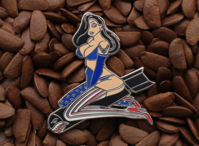 Jessica Rabbit Pins World War II Nose Art Bombs Away Pin - Image 5