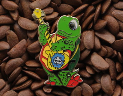 Grateful Dead Pins Turtle Dancer Jerry Garcia Pin - Image 2