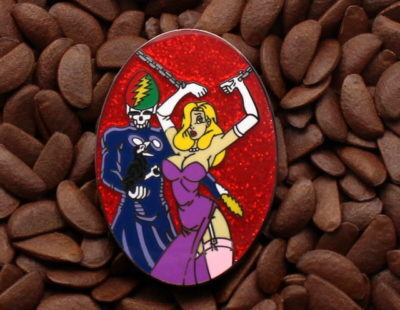 Jessica Rabbit Pins Skeleton Chain Grateful Dead Pin - Image 2