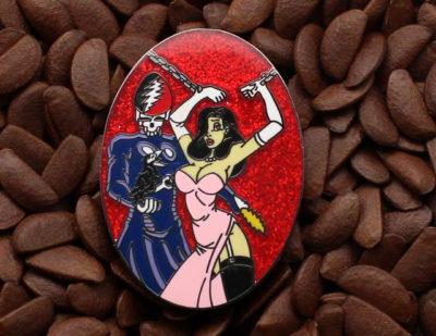 Jessica Rabbit Pins Skeleton Chain Grateful Dead Pin - Image 5