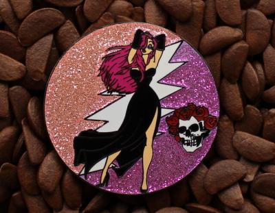 Jessica Rabbit Pins Grateful Dead Skull Roses Pin - Image 3