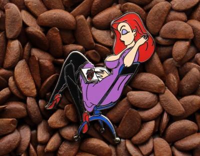 Jessica Rabbit Pins Study Pin Tongue Book