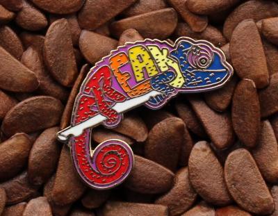 Bassnectar Pins Freak Chameleon pin