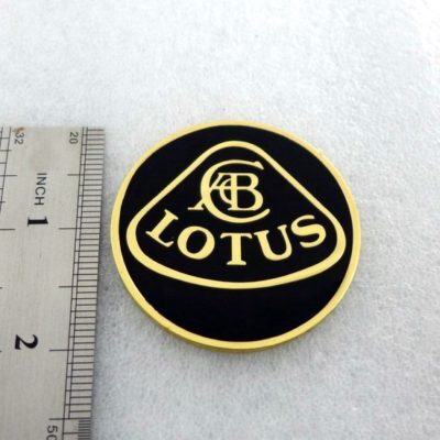 Metal Car Emblem Sticker LOTUS Elise & Exige 2 Inches Wide Auto Car Tag A