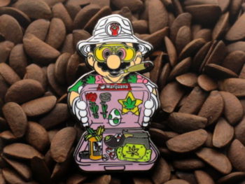 BHO Pins Fear And Loathing Super Mario Pin Dab Dabbing 420 710