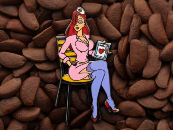 Jessica Rabbit Pins Nurse Pin In Chair Badge